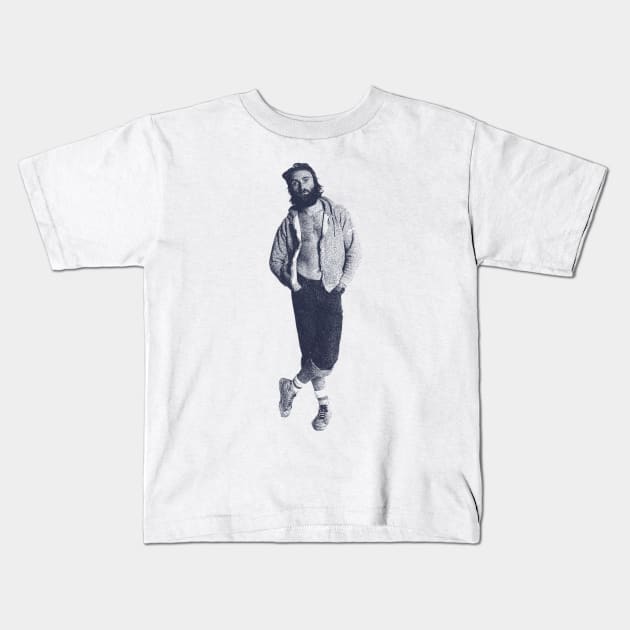 Phil Collins Genesis Kids T-Shirt by BackOnTop Project